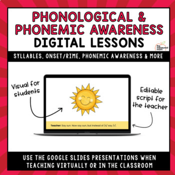 Preview of Phonological & Phonemic Awareness Teaching Slides