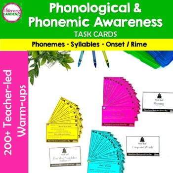 Preview of Phonological & Phonemic Awareness Warm-Up Activities