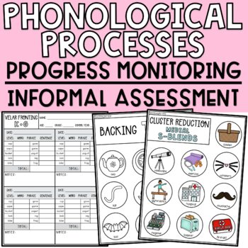 Preview of Phonological Processes Assessment • Progress Monitoring/Articulation Screening