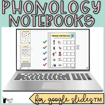 Preview of Phonological Processes Digital Interactive Notebook Bundle for Speech Therapy
