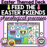 Phonological Processes Easter Theme Boom Cards™ for Speech