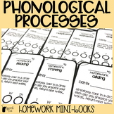 Phonological Processes Homework Mini-books | Speech Therapy Homework