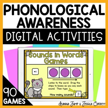 Preview of Phonological and Phonemic Awareness Digital Resources for Seesaw™ and Google™