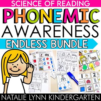 Preview of Phonological and Phonemic Awareness ENDLESS Bundle Science of Reading SOR