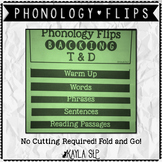 Leveled Phonology Flipbook: Backing T & D