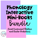 Phonology Interactive Mini-Books Bundle for Speech Therapy