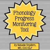 Phonology Progress Monitoring Tool for Speech Language Therapy