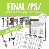 Phonology Toolkit - /ps/ final for speech therapy