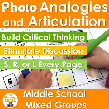 Preview of Picture Analogies Activities for Middle School