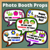Photo Booth Props - Happy Teacher's Day (10 pcs)