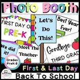 Photo Booth Props for The First Day of School & The Last D