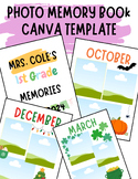 Photo Memory Books / CANVA TEMPLATE - Editable (THANKYOU24