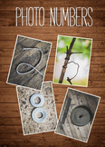 Rustic Farmhouse Photo Numbers