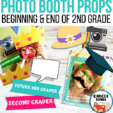 2nd Grade Photo Booth Props for Back 2 School, Open House 