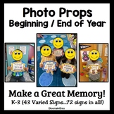 Photo Props for Beginning and End of Year