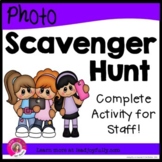 Photo Scavenger Hunt for Staff: (Complete Staff Activity f