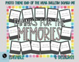 Photo Theme Memories- End of the Year Bulletin Board Kit
