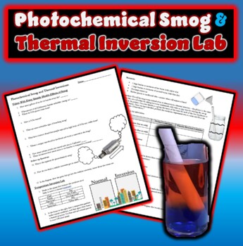 Photochemical Smog and Thermal Inversion Lab Activity, AP Environmental Science