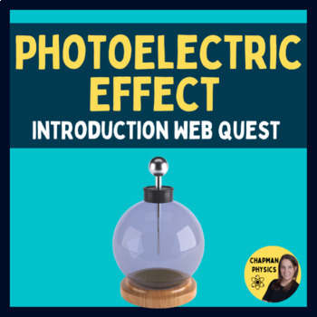 Preview of Photoelectric Effect Activity Intro Web Quest with PhET™ - Google™ & Printable