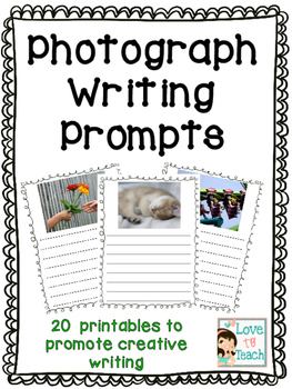 Photograph Writing Prompts Grades 1-3 by Laura Love to Teach | TpT