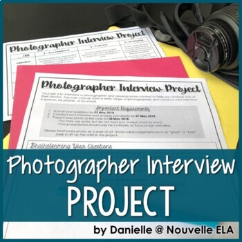 Preview of Photographer Interview Project - Media Literacy & Analysis