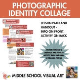 Photographic Identity Collage for Middle and High School