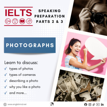 Preview of Photographs - IELTS Speaking Preparation Lesson