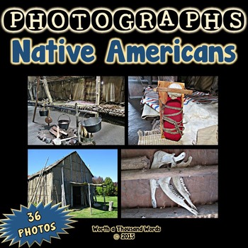 Preview of Native Americans Photos- Stock Photos for Sellers and Teachers (BUNDLE)