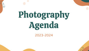 Preview of Photography Agenda