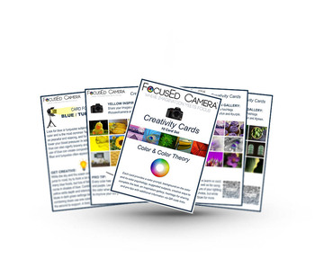 Preview of Photography Color Theory Creativity Cards - Inspiration/Prompts - 10 Card Set