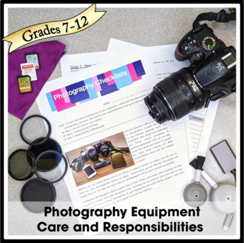 Preview of Photography Equipment Checklist and Responsibilities