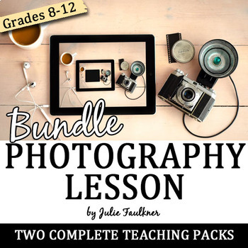 Photography Lessons for Yearbook or Journalism, BUNDLE