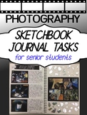 Photography Photo Journal Sketchbooks for High School