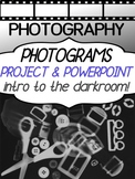 Photography Photograms Project - Darkroom for high school