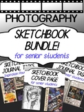 Photography Sketchbook Journals for high school - BUNDLE!