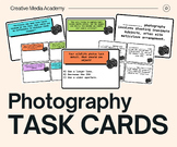 Photography Task Cards | +100 Questions on Photography
