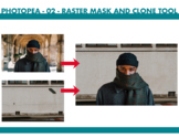 Photopea - 02 - Raster Mask and Clone Tool - Distance Learning