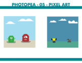 Photopea - 05 - Pixel Art - Distance Learning