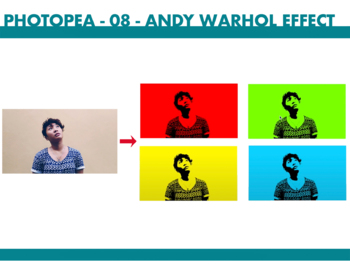 Preview of Photopea - 09 - Andy Warhol Effect - Distance Learning