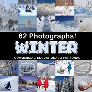 Preview of Photos Photographs Photo Winter 62 real images, clip art