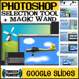 Photoshop CC Magic Wand Move Selection Tool Google Slides 