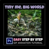 Photoshop Lesson for Digital Art or Photography- Tiny Me, 