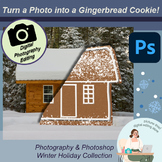 Photoshop Tutorial Edit Gingerbread Cookie Winter Christma
