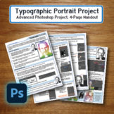 Adobe Photoshop - Typographic Portrait Project