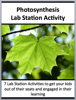 Preview of Photosynthesis - 7 Engaging Lab Stations