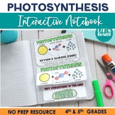 Photosynthesis Activities | Interactive Notebook| worksheets