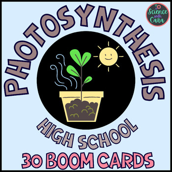 Preview of Photosynthesis Boom Cards High School