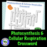 Photosynthesis & Cellular Respiration Crossword Puzzle