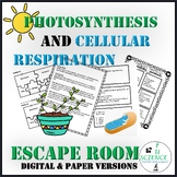 Photosynthesis & Cellular Respiration Escape Room | Print 