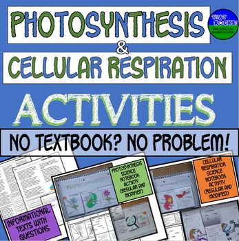 Preview of Photosynthesis & Cellular Respiration No Textbook No Problem!